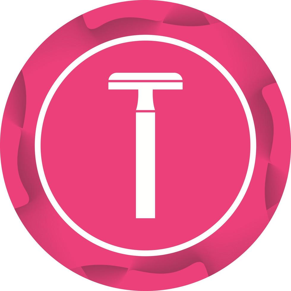 Unique Shaving Blade Vector Glyph Icon 17509068 Vector Art at Vecteezy