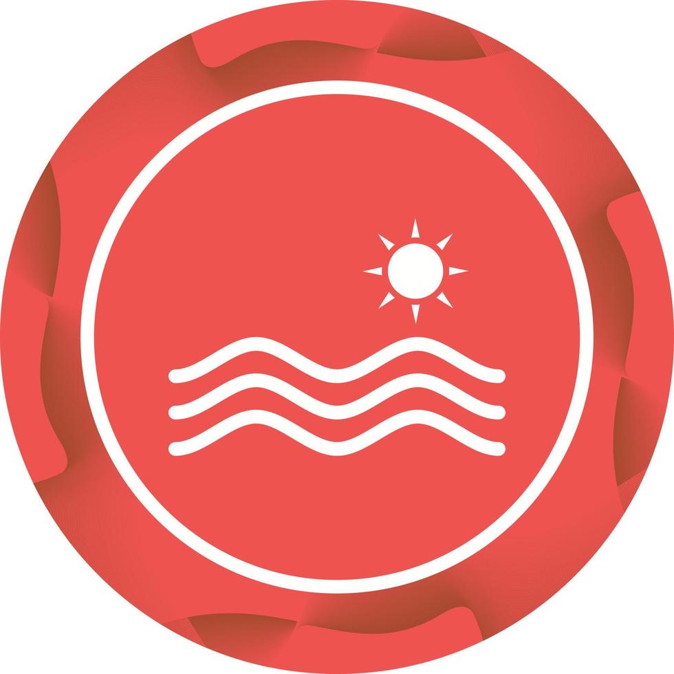 Unique Hydro Power Vector Glyph Icon
