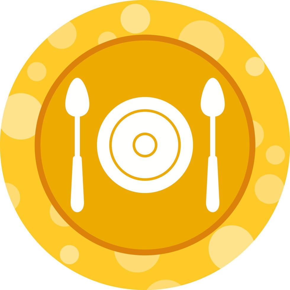 Beautiful Food Glyph Vector Icon