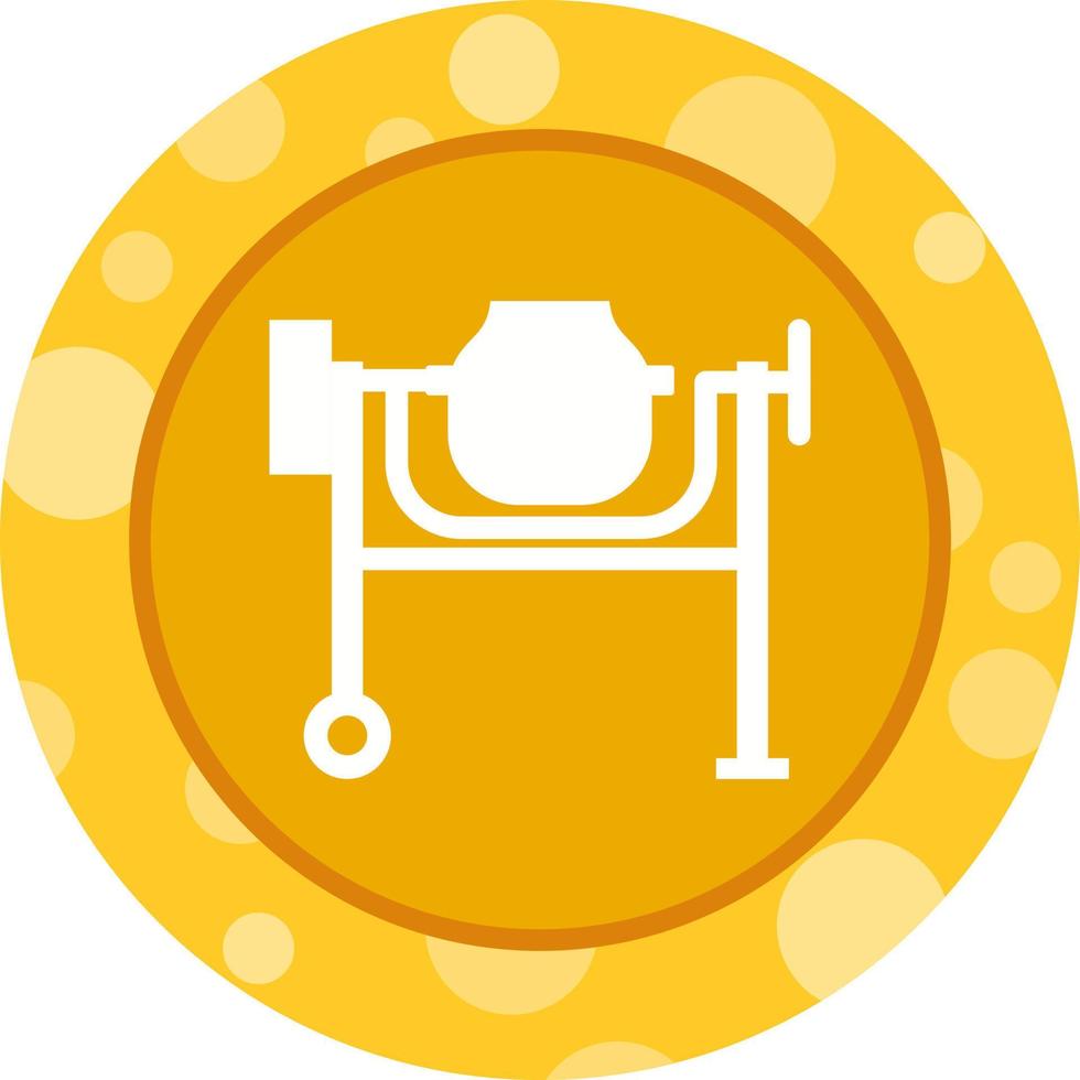 Beautiful Mixer Glyph Vector Icon