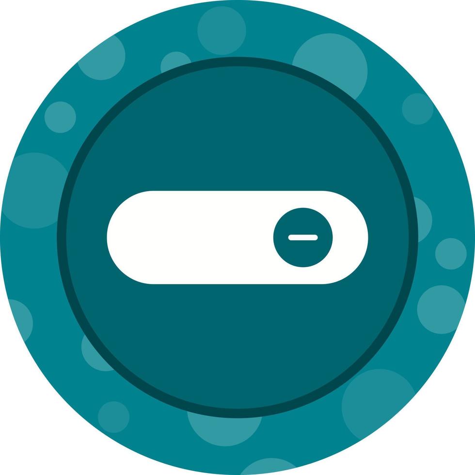 Beautiful Slide button Glyph Vector Icon