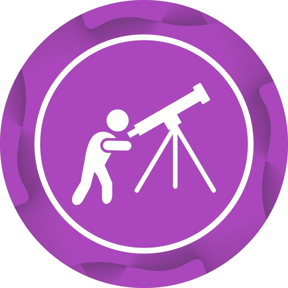 Unique Adjusting Telescope Vector Glyph Icon