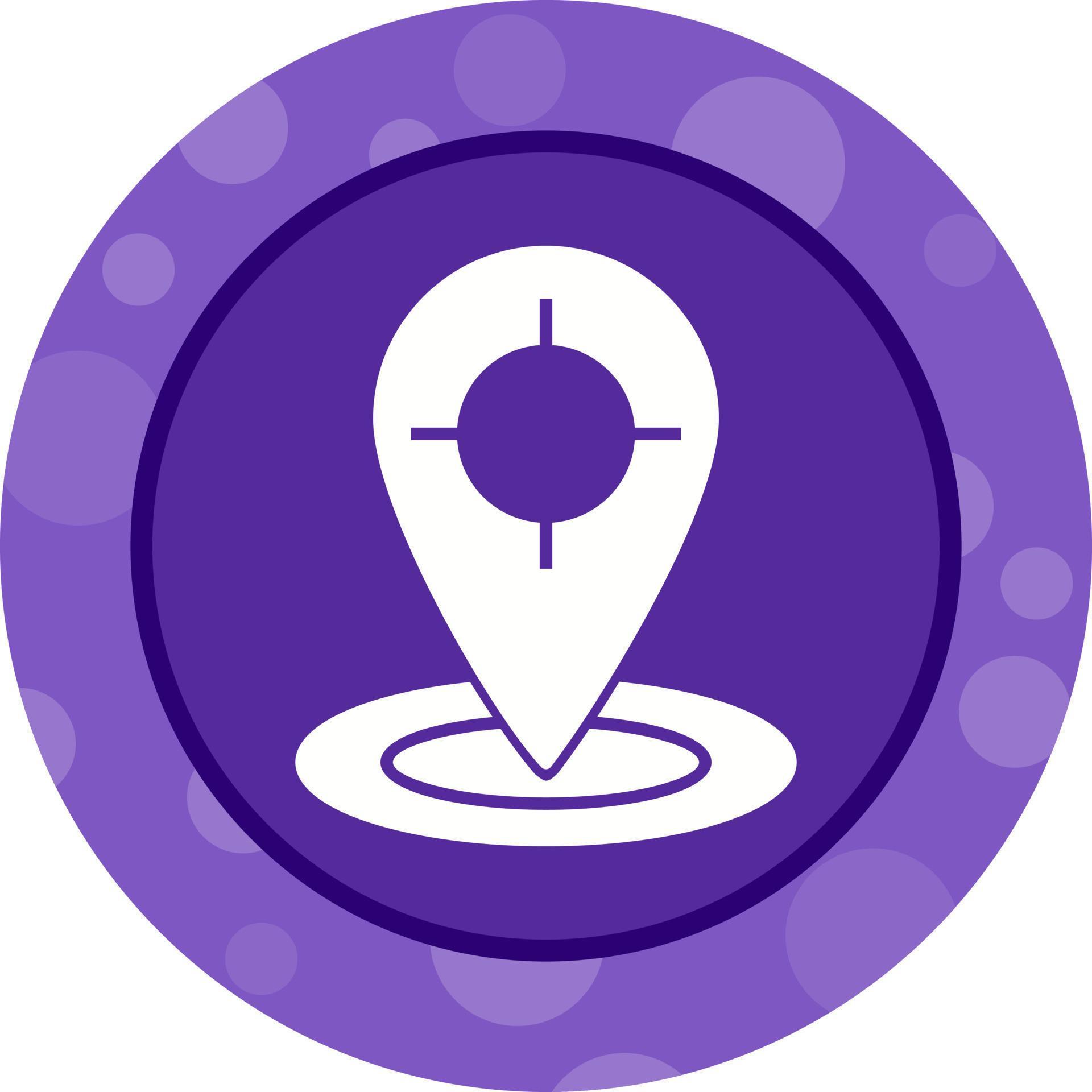 Beautiful Trace Location Glyph Vector Icon 17510247 Vector Art at Vecteezy