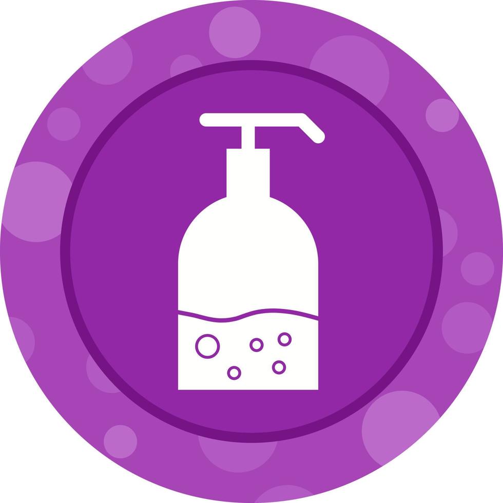 Beautiful Hand Wash Glyph Vector Icon