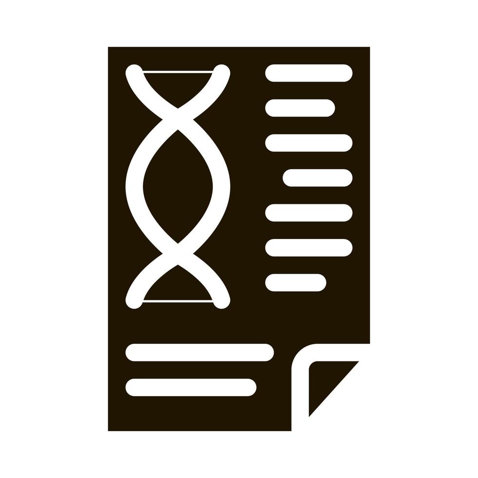 vector de archivo de informe de química de biomaterial de molécula