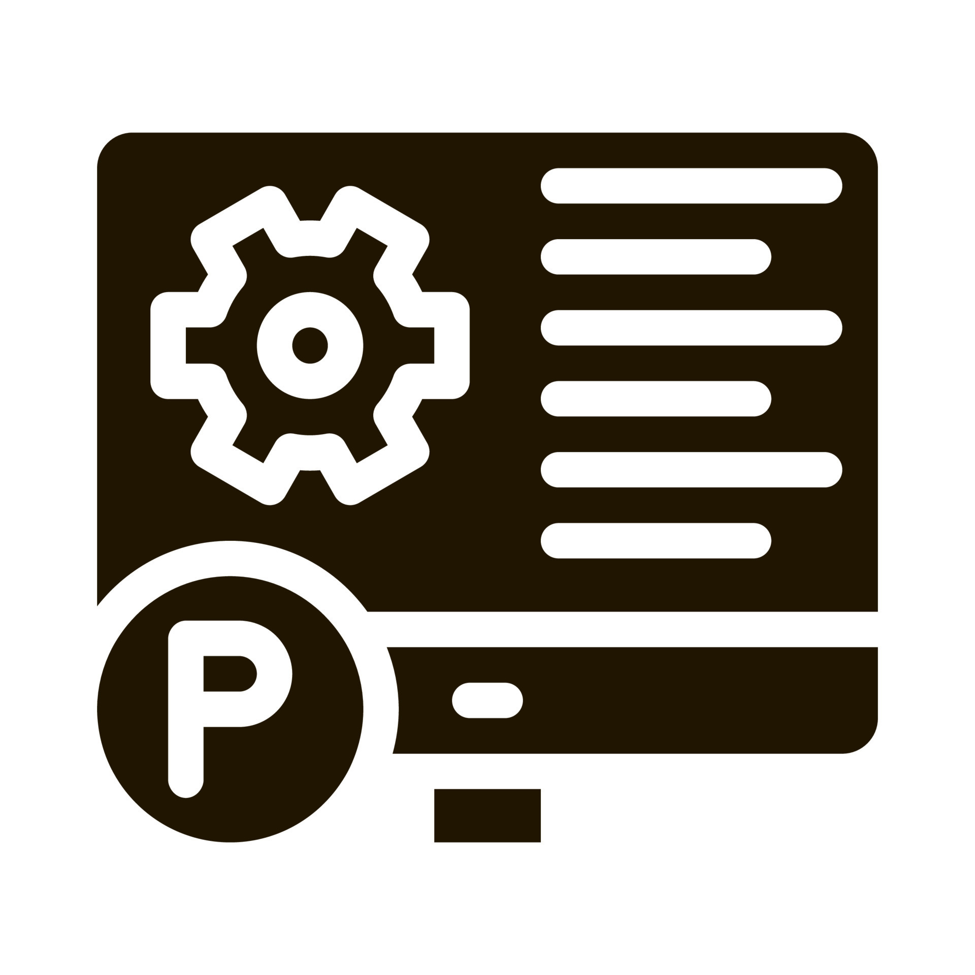 software process icon Vector Glyph Illustration 17510818 Vector Art at ...