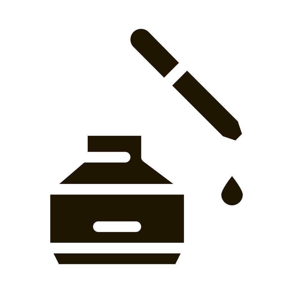 youth serum icon Vector Glyph Illustration