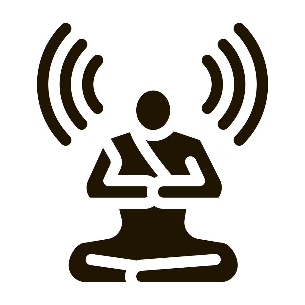 Meditation for Knowledge Illustration vector