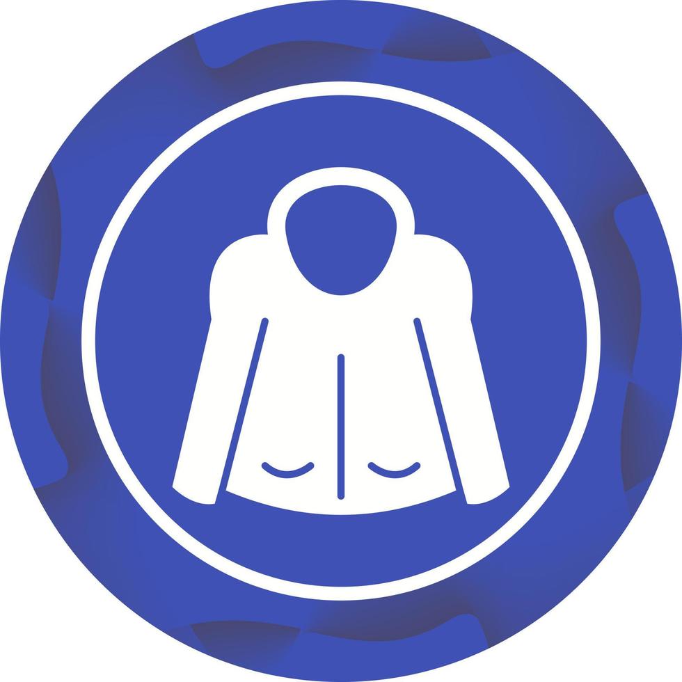 Beautiful Jacket Glyph Vector Icon