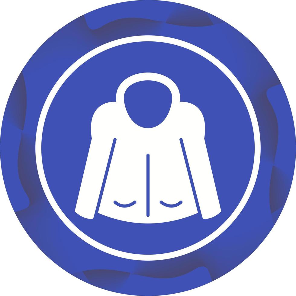 Beautiful Jacket Glyph Vector Icon