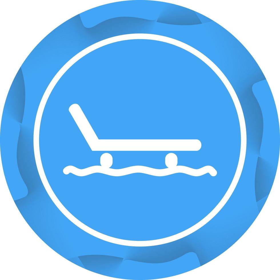 Beautiful Sled Glyph Vector Icon