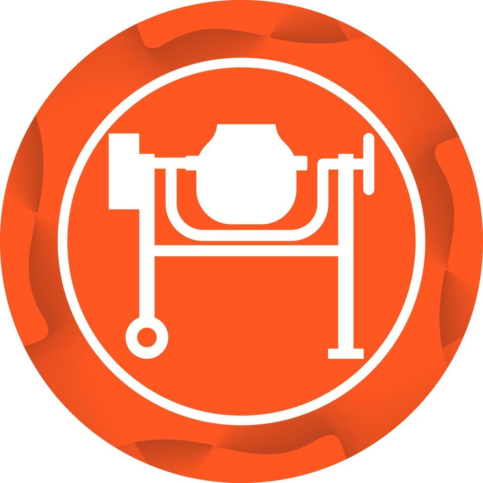 Beautiful Mixer Glyph Vector Icon