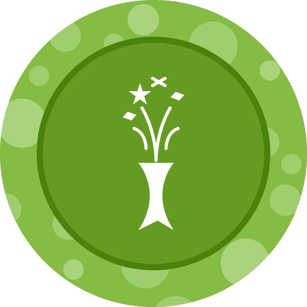 Unique Celebrations Vector Glyph Icon