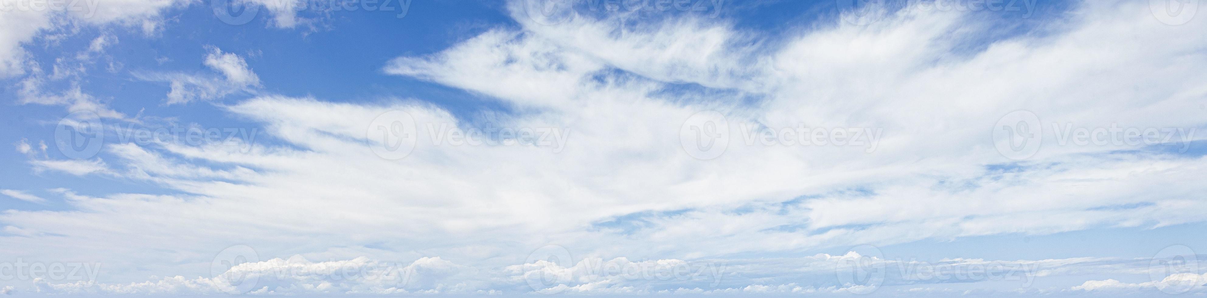 Image of a partly cloudy and partly clear sky during the day photo