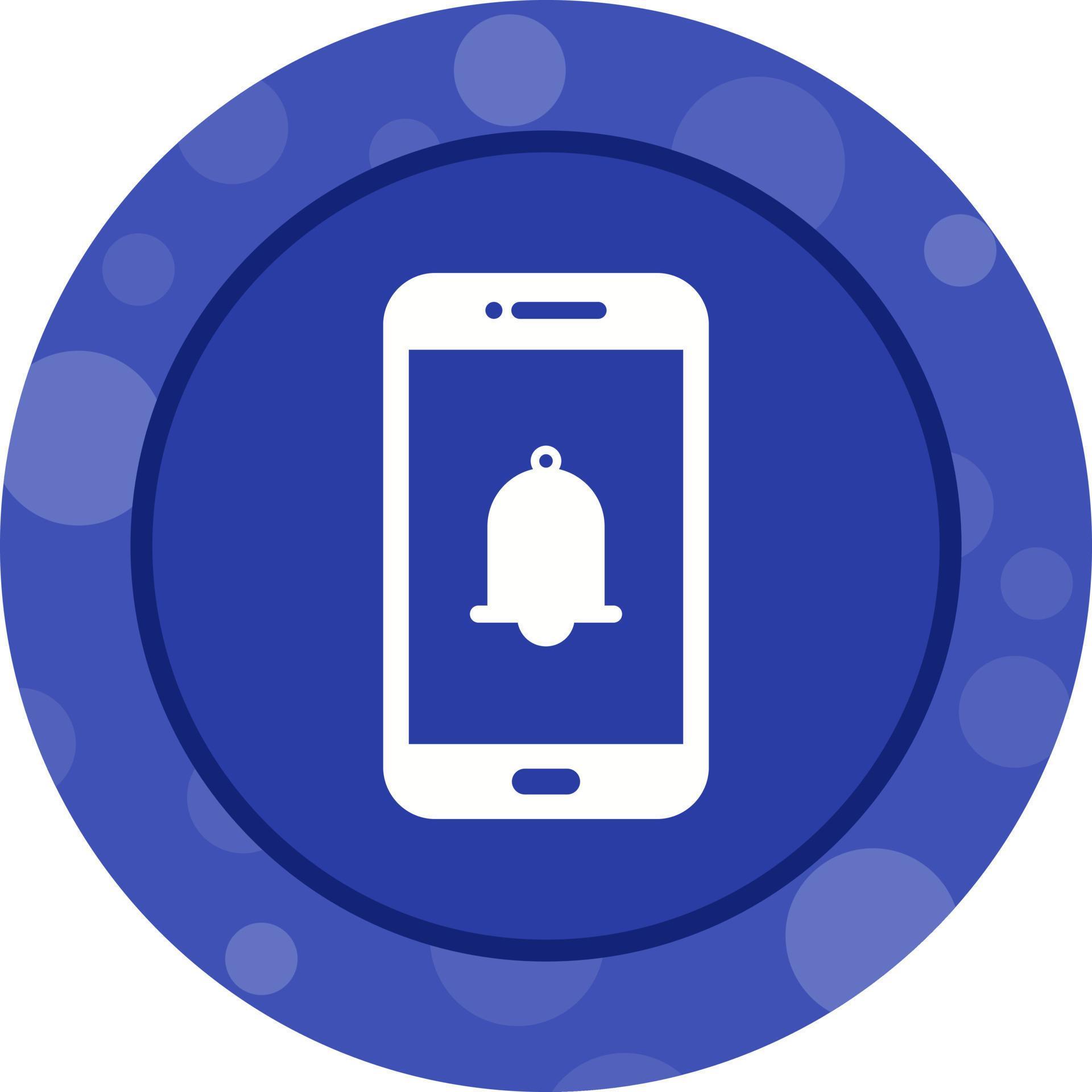 Unique Alarm Ringing Vector Glyph Icon 17511678 Vector Art at Vecteezy