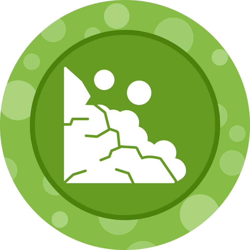 Landslide Vector Icon