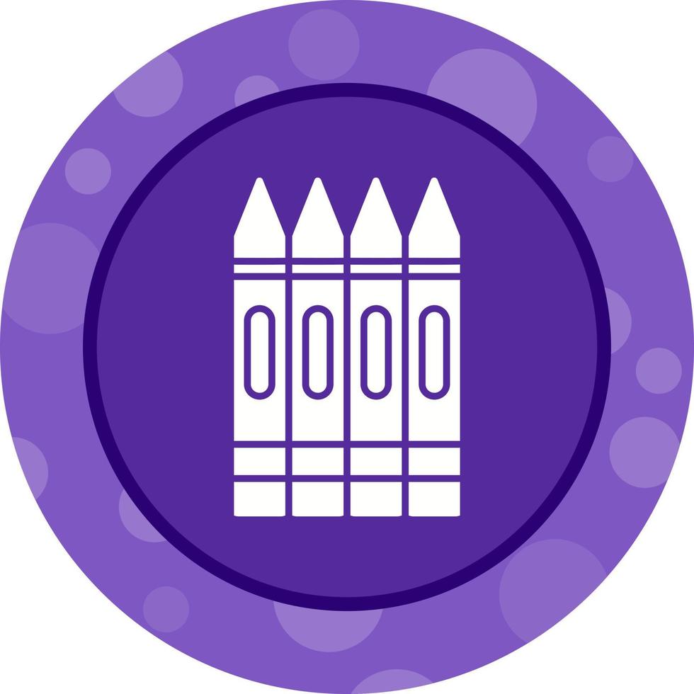 Crayons Vector Icon