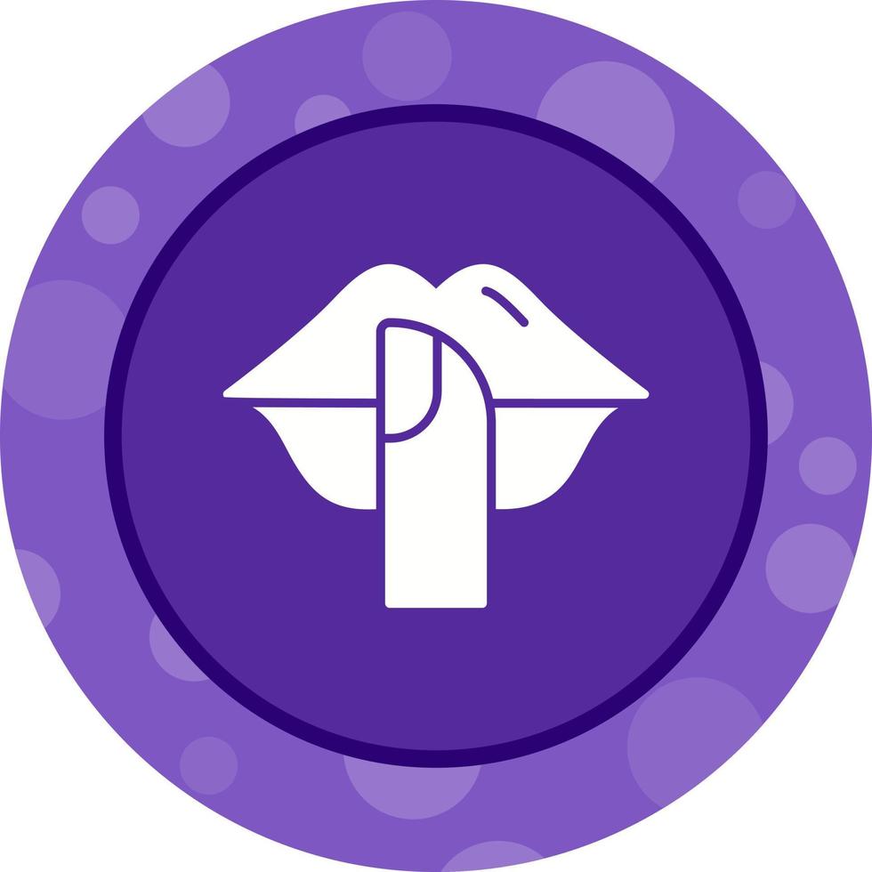 Silence Vector Icon