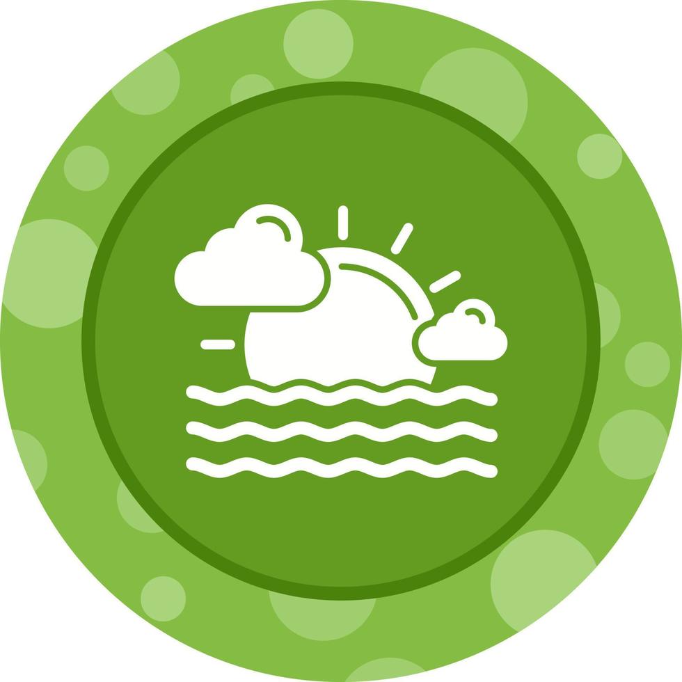 Sunset Vector Icon