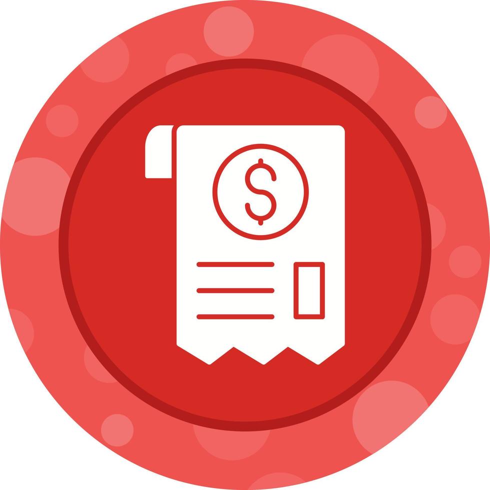 Receipt Vector Icon