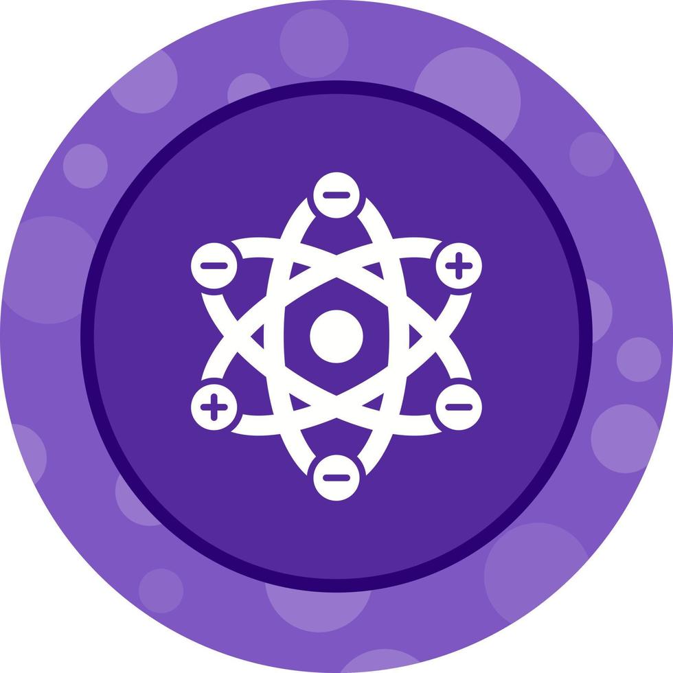 Atom Structure Vector Icon