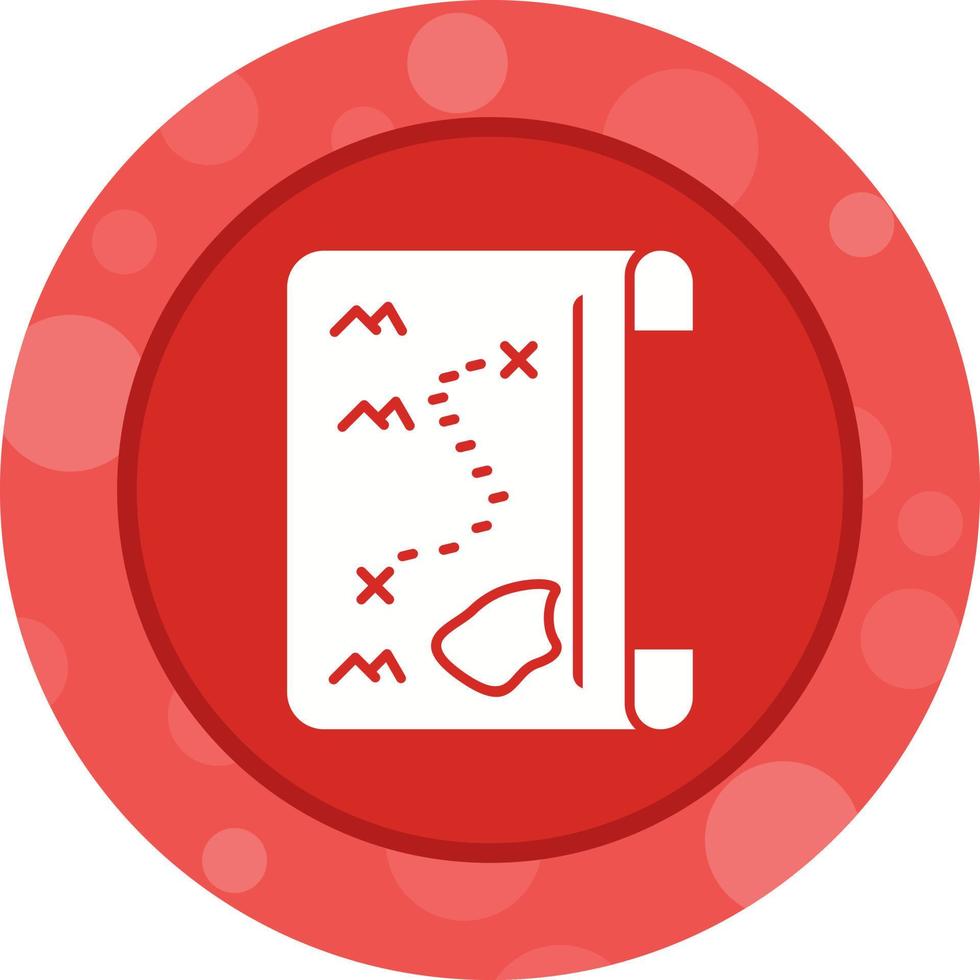 Pirate Map Vector Icon
