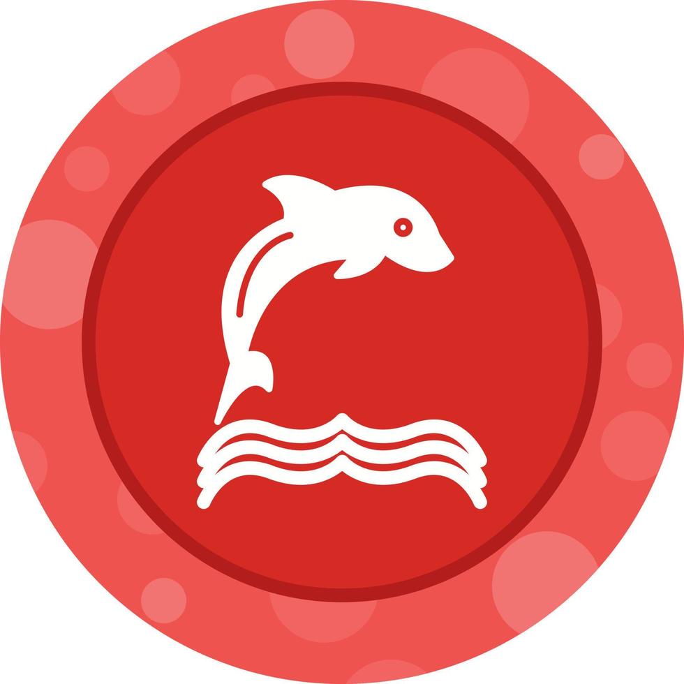 Dolphin Vector Icon