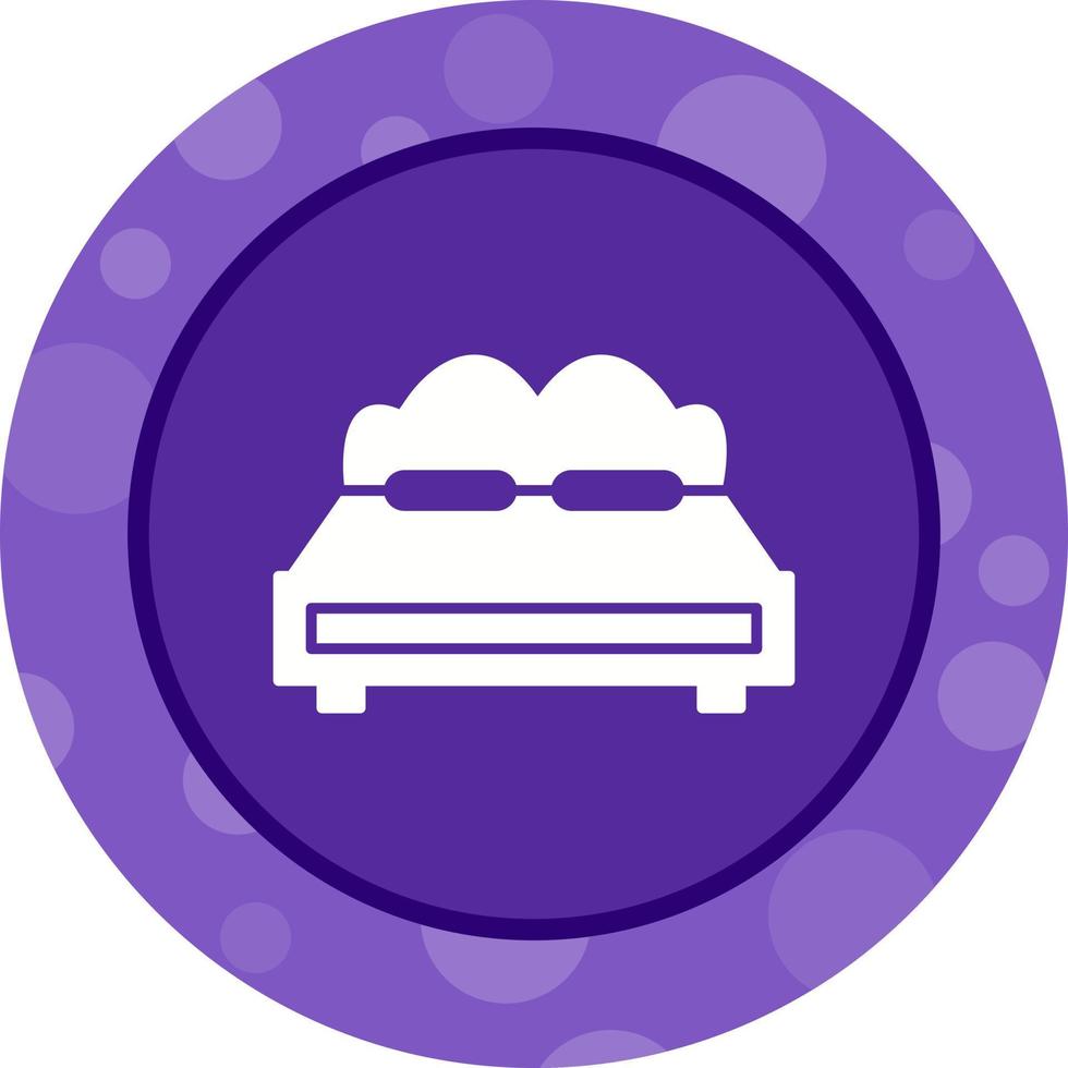 Double Bed Vector Icon