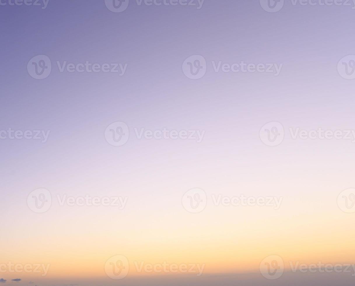 Dramatic colorful sky with afterglow and illuminated clouds photo