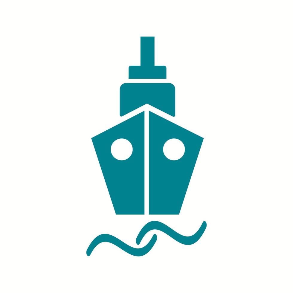 Beautiful Ship Vector Glyph Icon