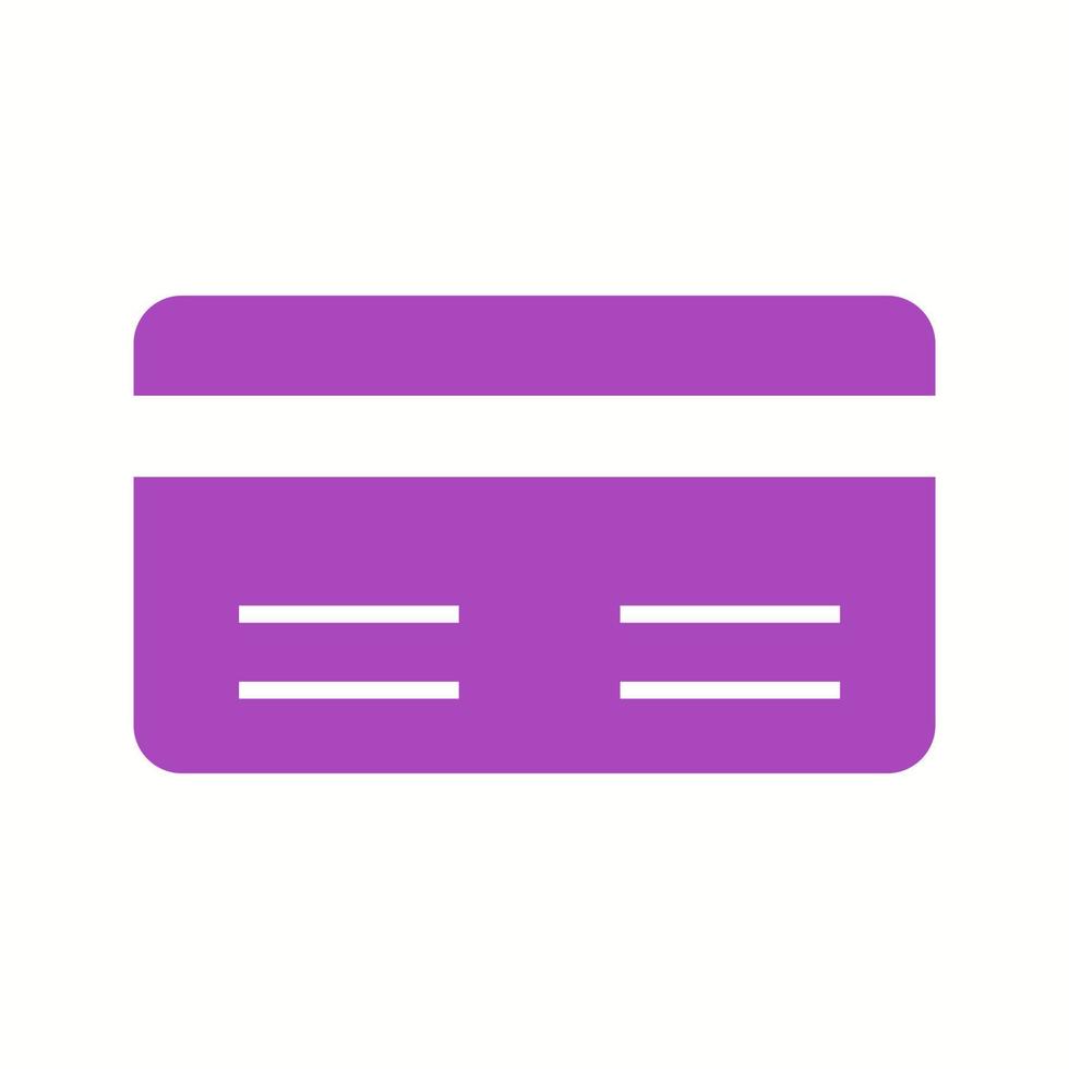 Beautiful Card Vector Glyph Icon