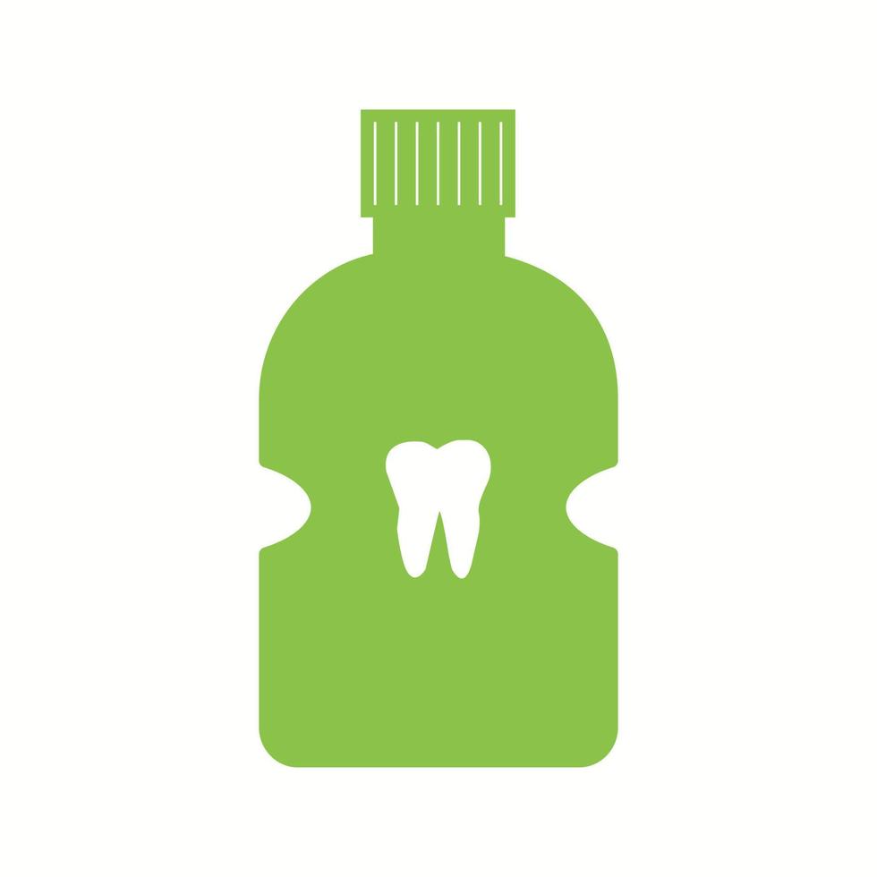 Beautiful Teeth Vector Glyph icon