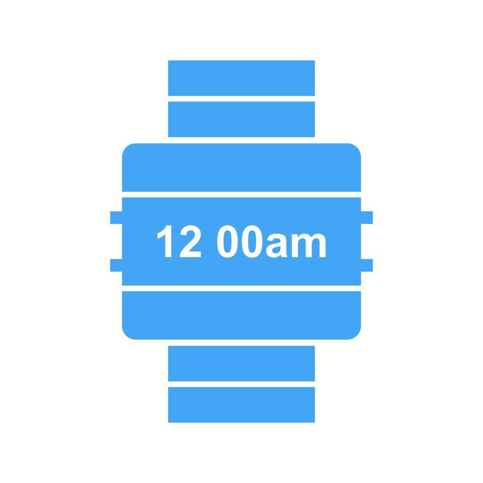 Beautiful Watch Glyph Vector Icon
