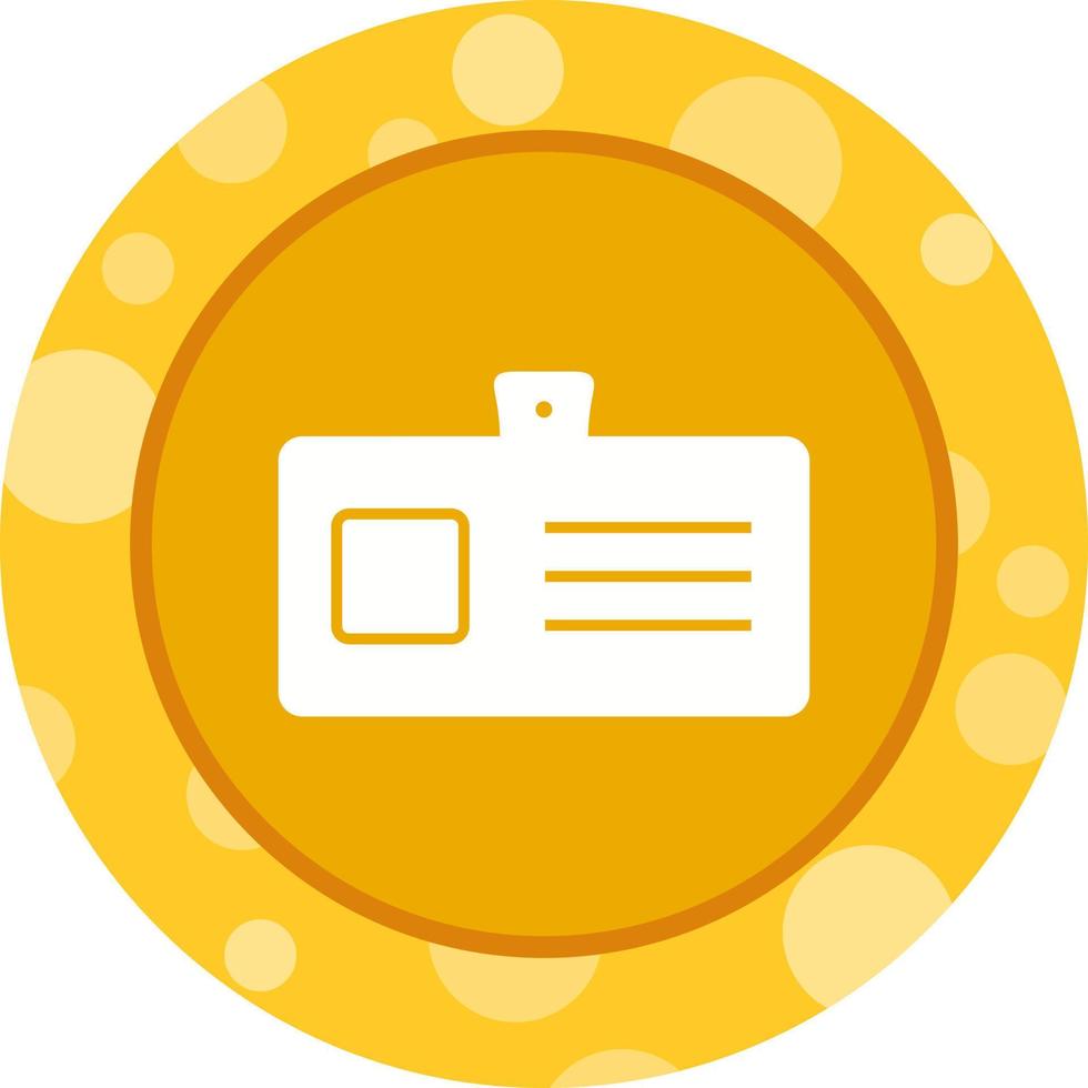 Identity Card Vector Icon