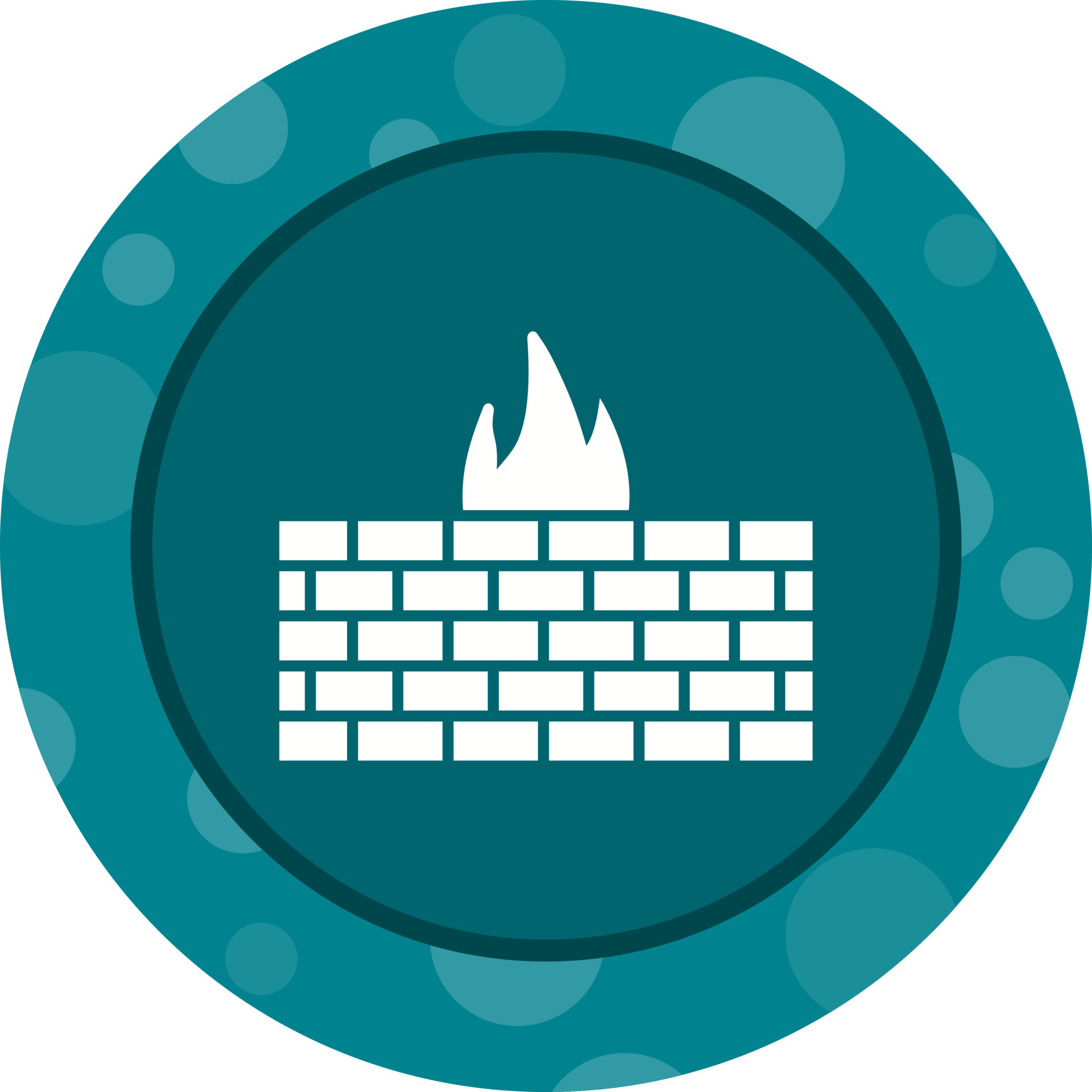 Firewall Vector Icon 17515376 Vector Art at Vecteezy
