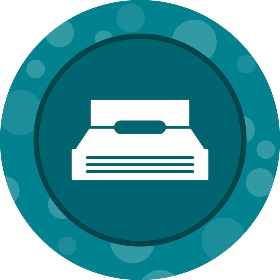 Single Bed Vector Icon