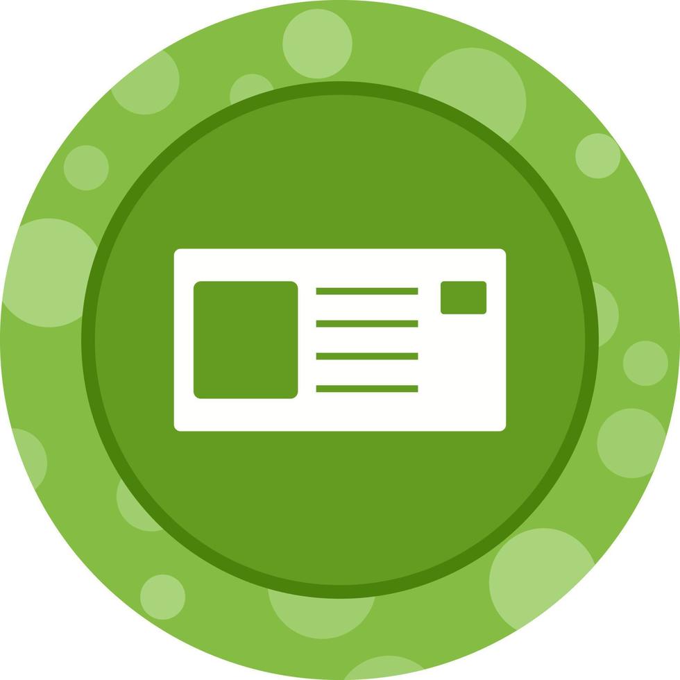 Identity Card Vector Icon