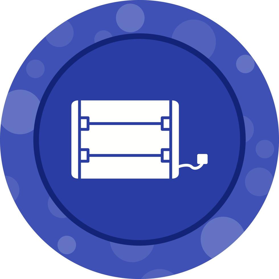 Electric Heater Vector Icon