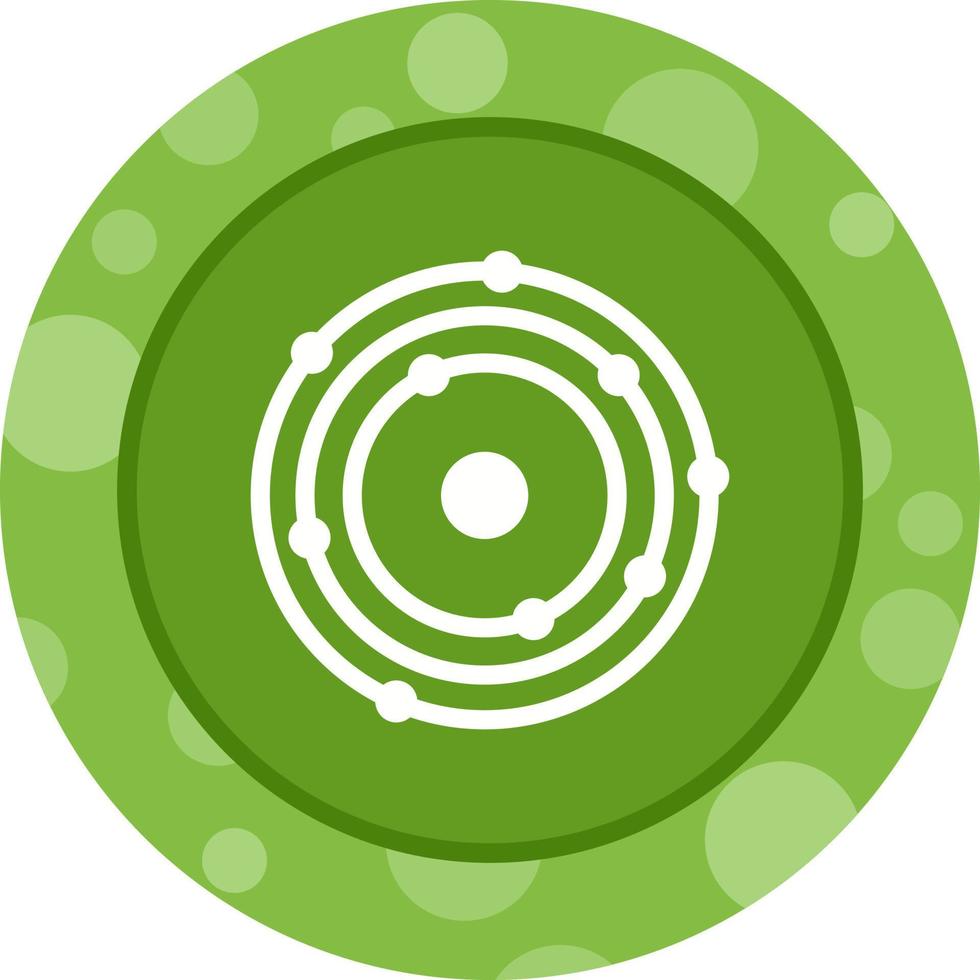 Atomic Structure Vector Icon