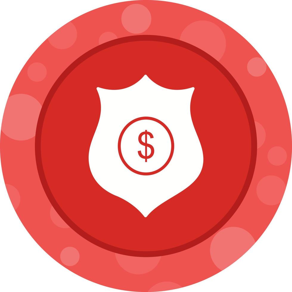 Dollar Badge Vector Icon