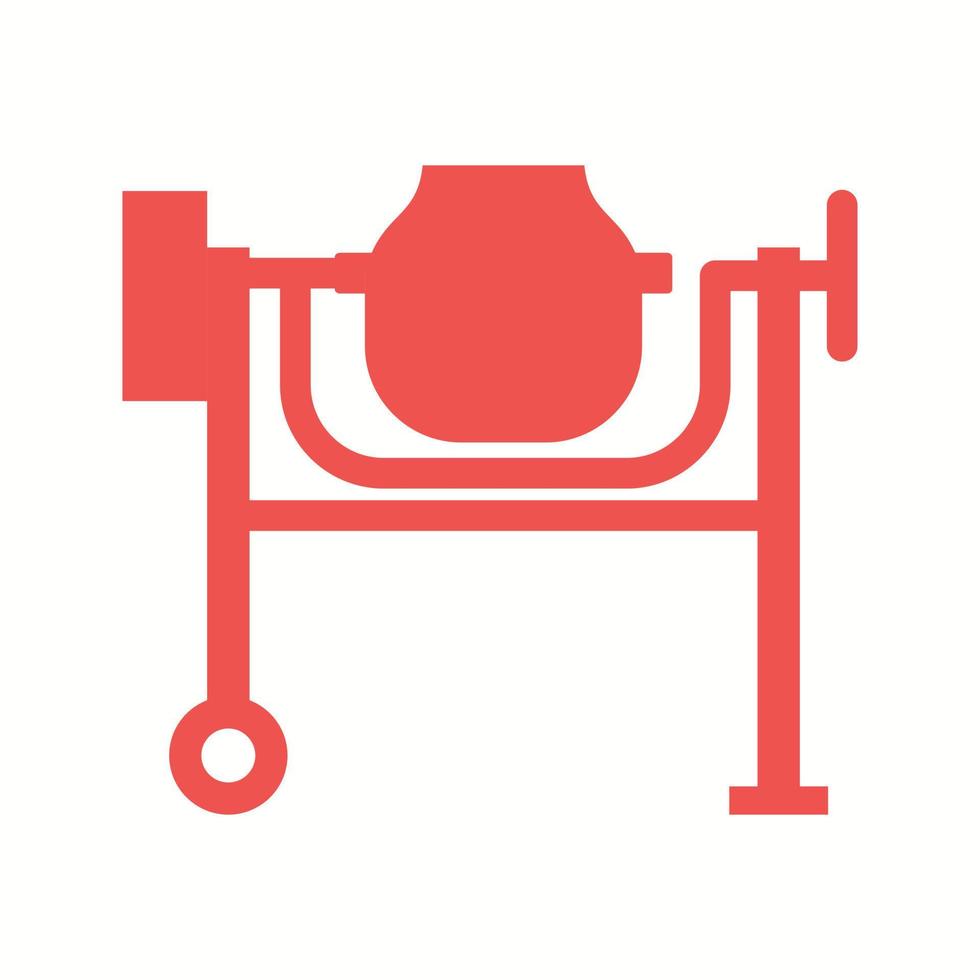 Beautiful Mixer Glyph Vector Icon