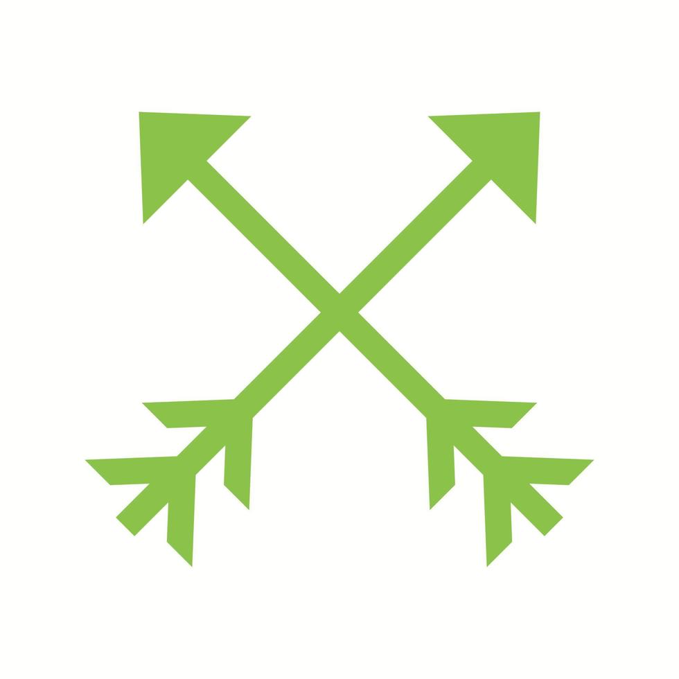 Beautiful Arrows Glyph Vector Icon