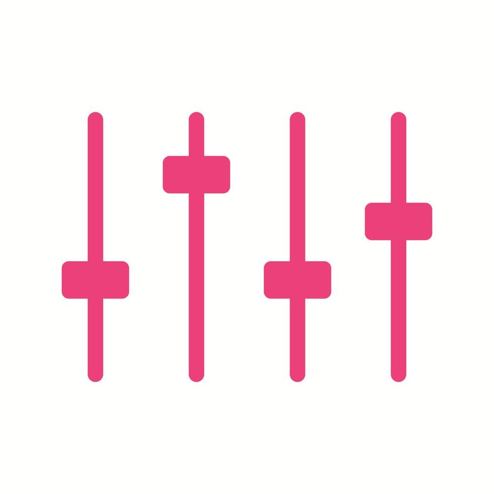 Beautiful Controls Glyph Vector Icon