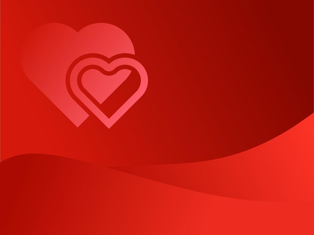 Valentine day abstract background vector