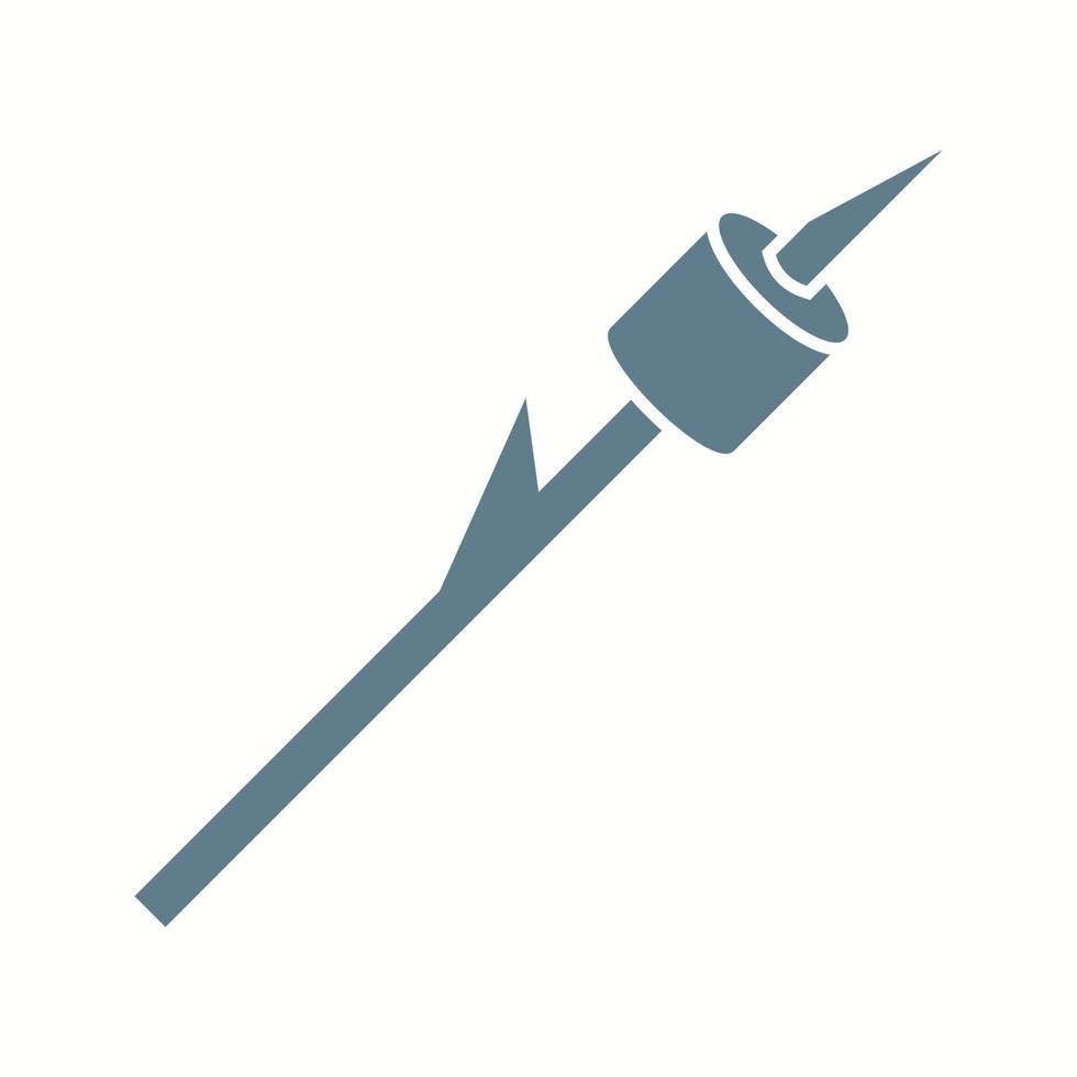 Beautiful Roasted food Glyph Vector Icon