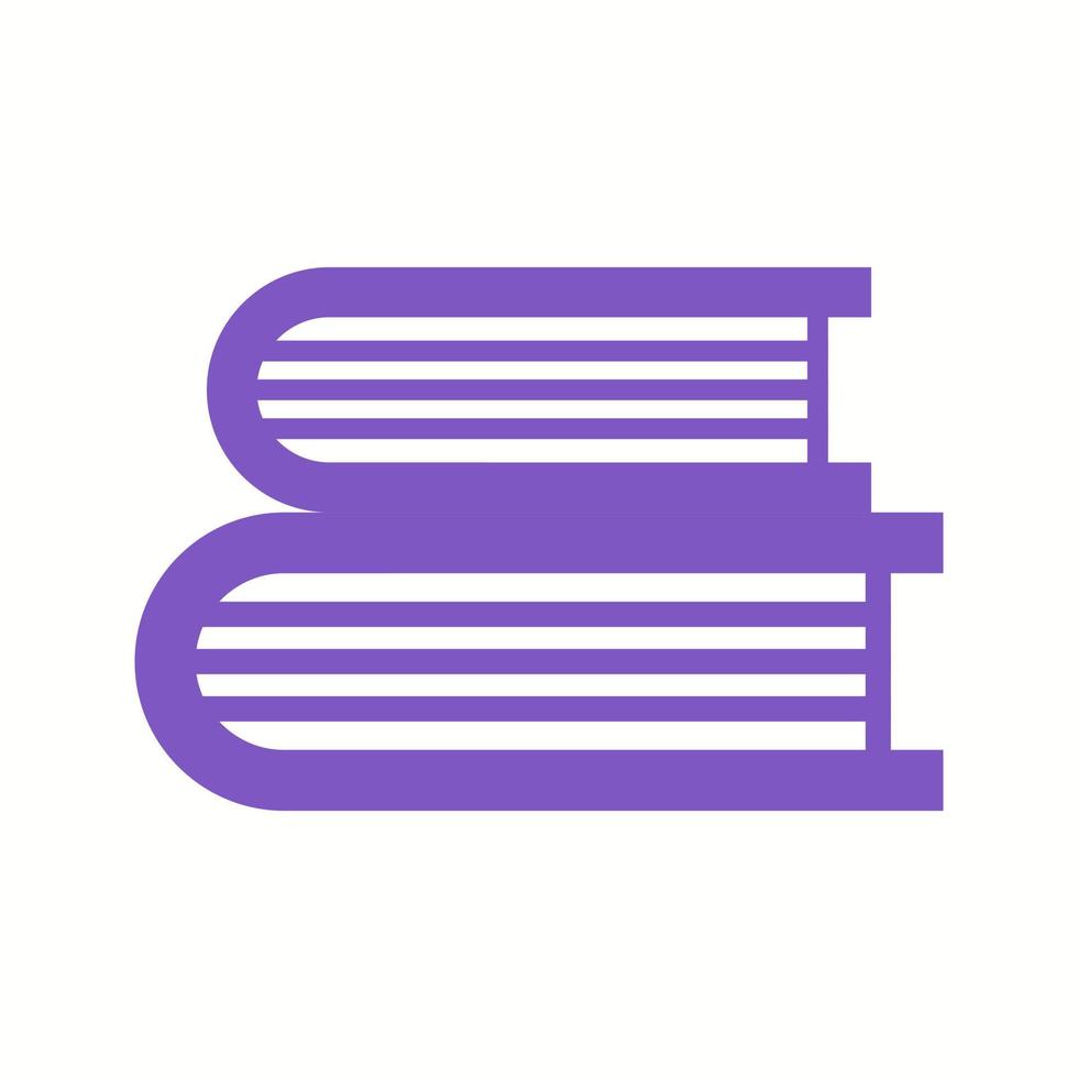 Beautiful Books Glyph Vector Icon