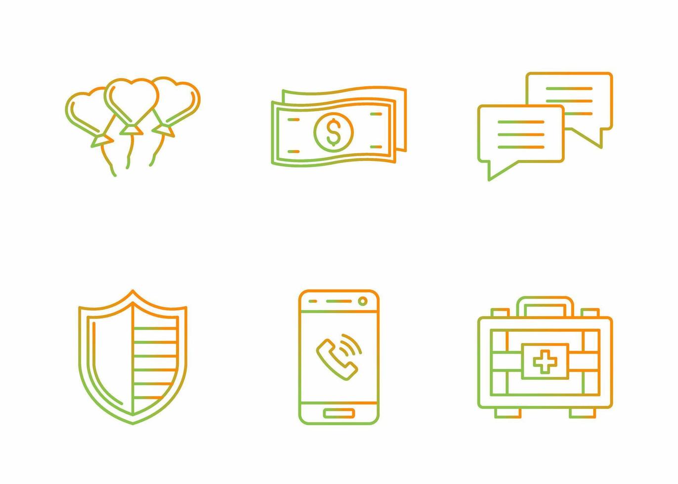 Set of Unique Vector Icons