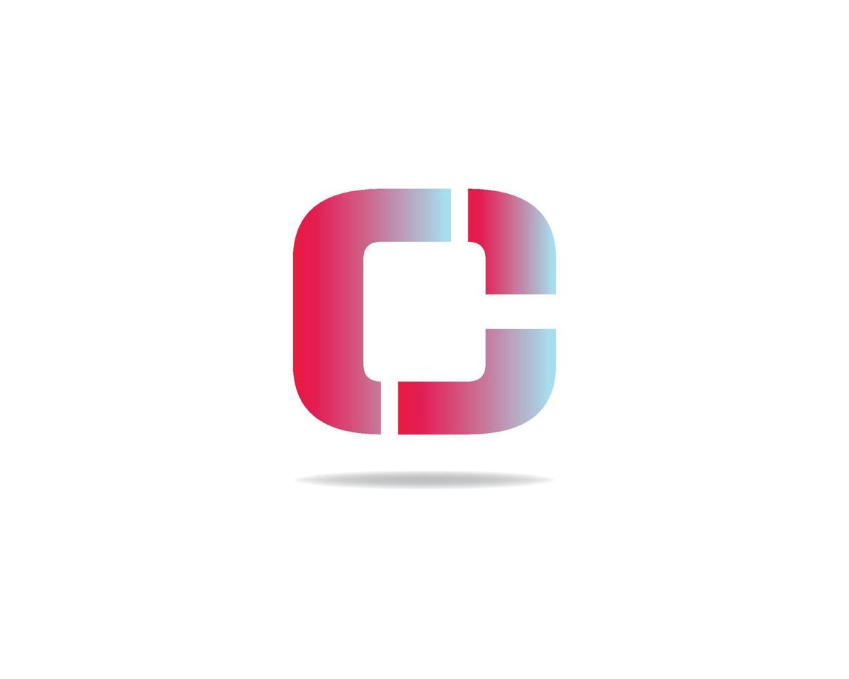 c letter logo for business vector