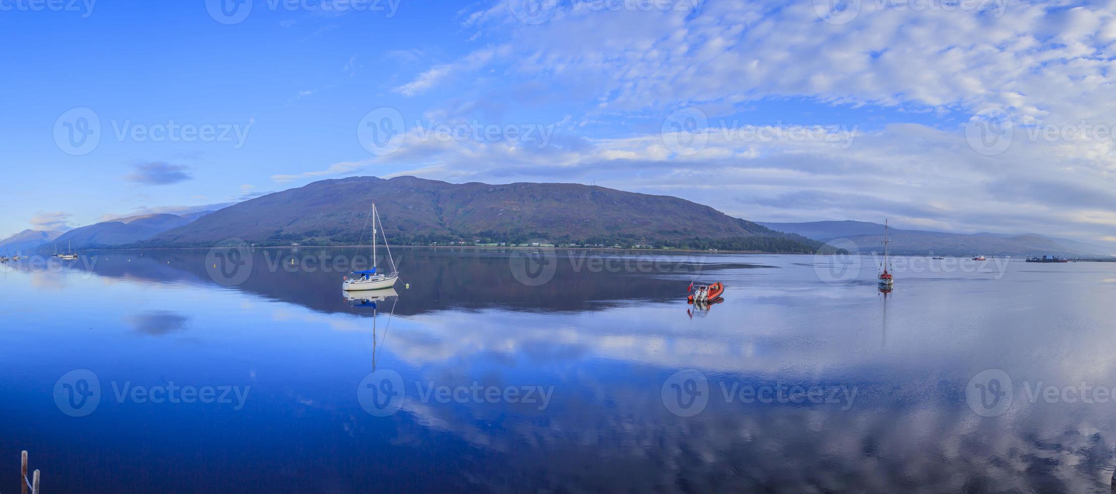 View over Loch Eil from Fort Williams photo