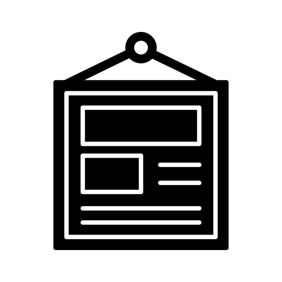 Poster Vector Icon